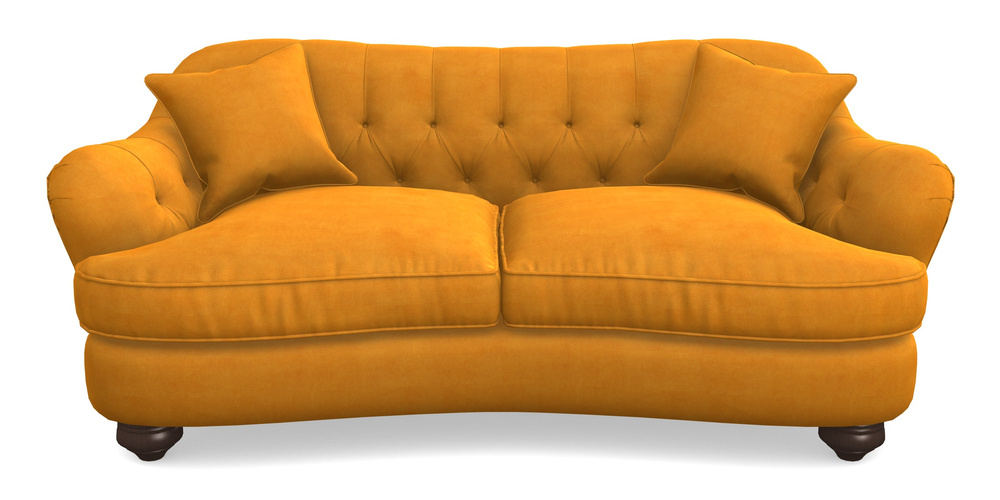 Product photograph of Fairmont 3 Seater Sofa In Clever Tough And Eco Velvet - Spice from Sofas and Stuff Limited