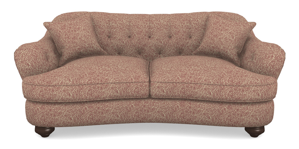 Product photograph of Fairmont 3 Seater Sofa In V A Drawn From Nature Collection - Willow - Red from Sofas and Stuff Limited