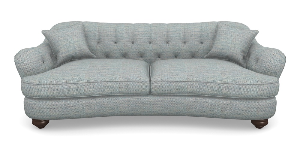 Product photograph of Fairmont 4 Seater Sofa In Basket Weave - Blue from Sofas and Stuff Limited