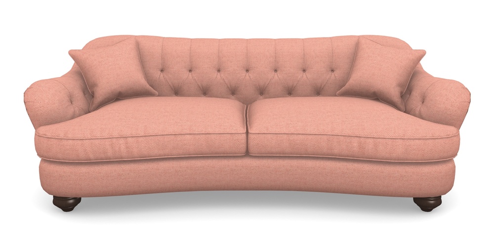 Product photograph of Fairmont 4 Seater Sofa In Basket Weave - Peony from Sofas and Stuff Limited