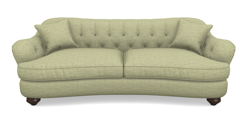 Product photograph of Fairmont 4 Seater Sofa In Basket Weave - Sage from Sofas and Stuff Limited