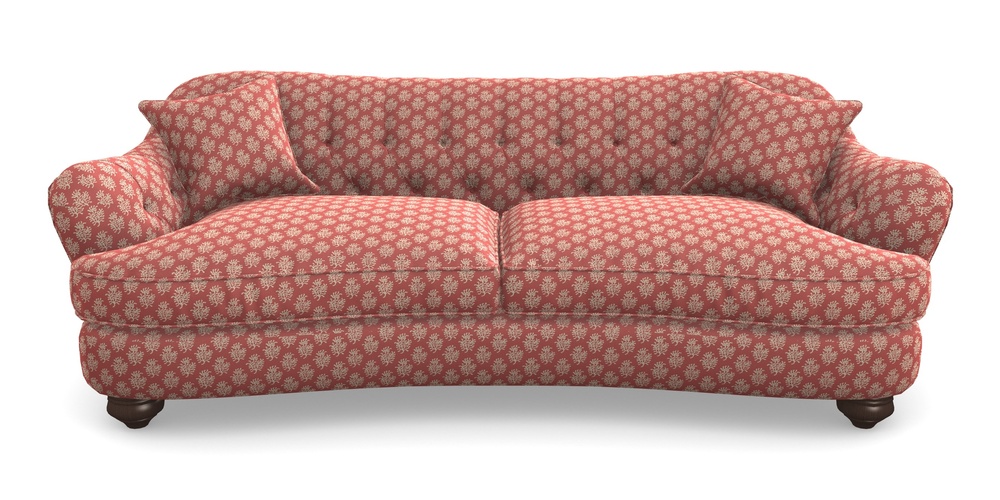 Product photograph of Fairmont 4 Seater Sofa In Cloth 21 - Coral 1 - Ginger Snap from Sofas and Stuff Limited