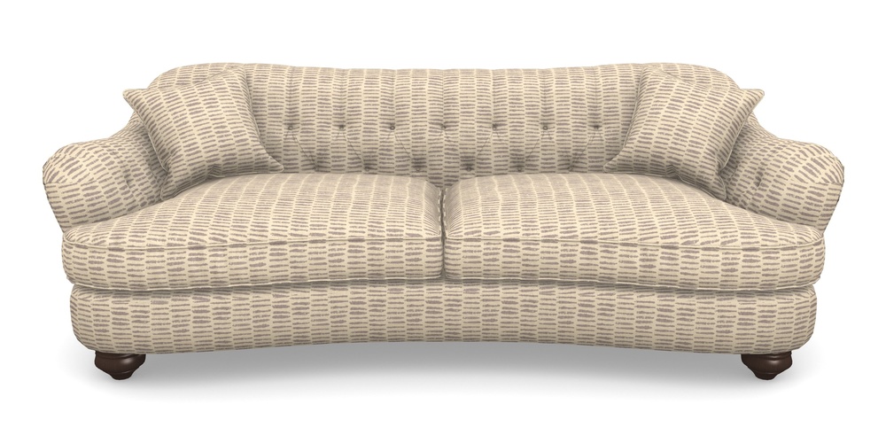 Product photograph of Fairmont 4 Seater Sofa In Cloth 18 - Daub - Berry from Sofas and Stuff Limited