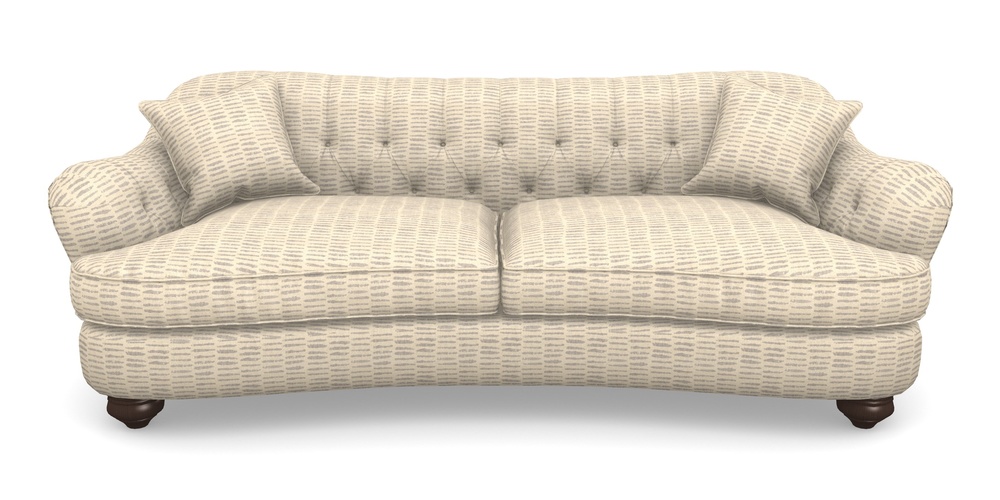 Product photograph of Fairmont 4 Seater Sofa In Cloth 18 - Daub - Lavender from Sofas and Stuff Limited