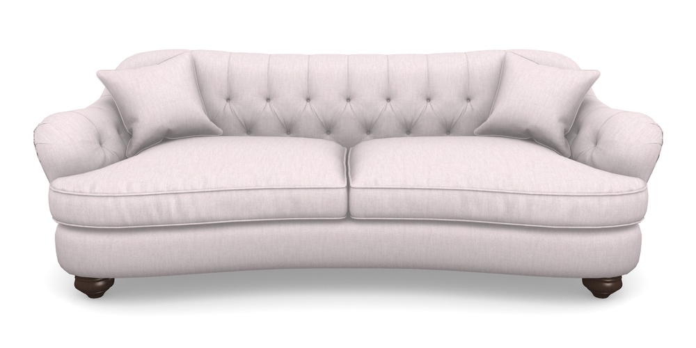 Product photograph of Fairmont 4 Seater Sofa In Clever Cotton Mix - Blush from Sofas and Stuff Limited