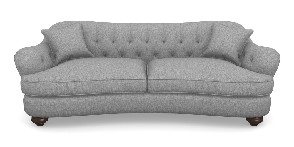 Product photograph of Fairmont 4 Seater Sofa In Clever Cotton Mix - Iron from Sofas and Stuff Limited