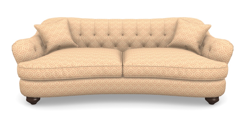 Product photograph of Fairmont 4 Seater Sofa In Cloth 18 - Tile - Flamingo from Sofas and Stuff Limited