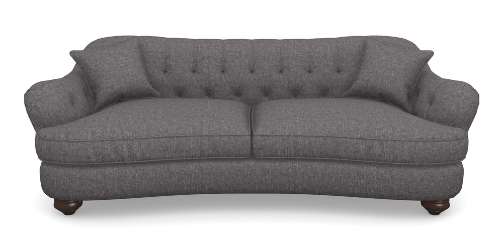 Product photograph of Fairmont 4 Seater Sofa In Easy Clean Plain - Ash from Sofas and Stuff Limited
