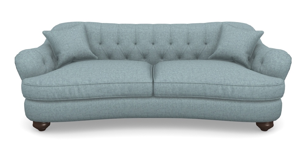 Product photograph of Fairmont 4 Seater Sofa In Easy Clean Plain - Polar from Sofas and Stuff Limited