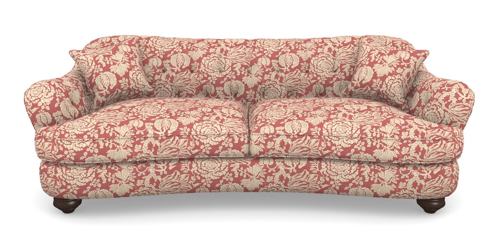 Product photograph of Fairmont 4 Seater Sofa In V A Brompton Collection - Flowering Kale - Chilli from Sofas and Stuff Limited