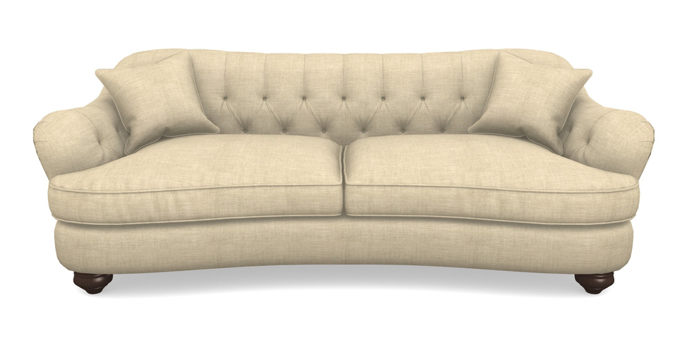 Product photograph of Fairmont 4 Seater Sofa In Posh Linen - Oatmeal from Sofas and Stuff Limited