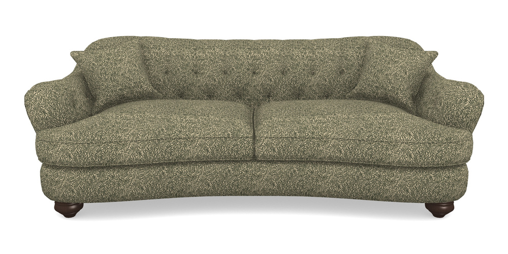 Product photograph of Fairmont 4 Seater Sofa In V A Drawn From Nature Collection - Willow - Dark Green from Sofas and Stuff Limited