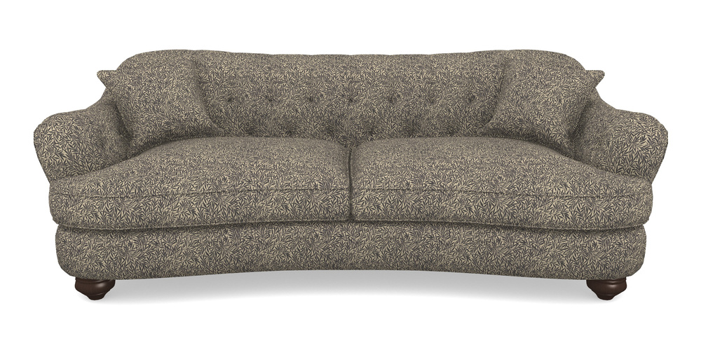 Product photograph of Fairmont 4 Seater Sofa In V A Drawn From Nature Collection - Willow - Navy from Sofas and Stuff Limited
