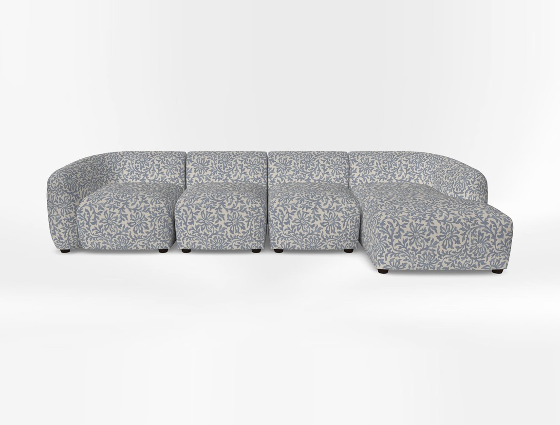 Large chaise sofa LHF