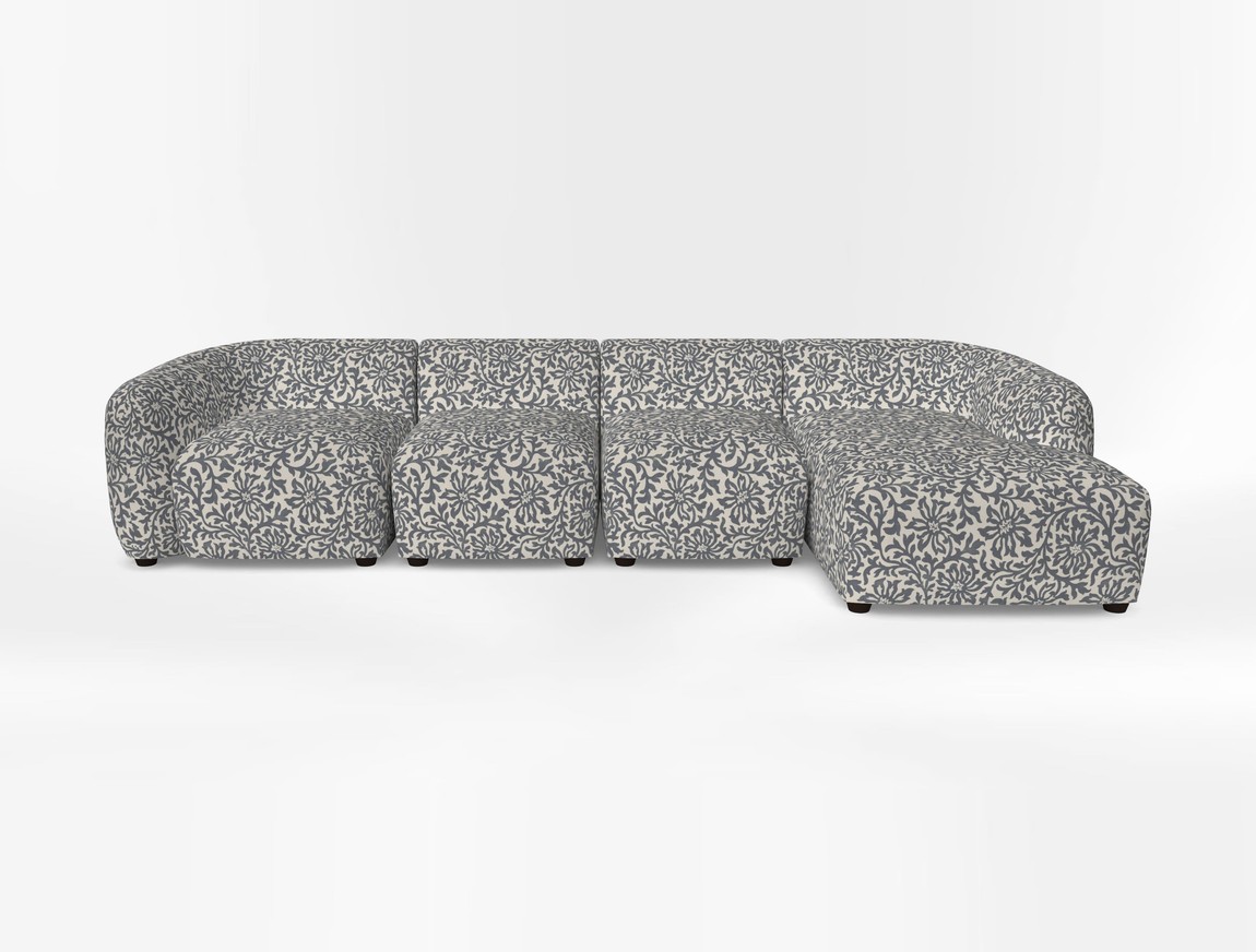 Large chaise sofa LHF