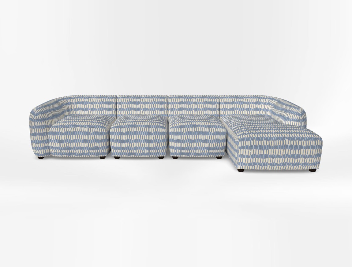 Large chaise sofa LHF