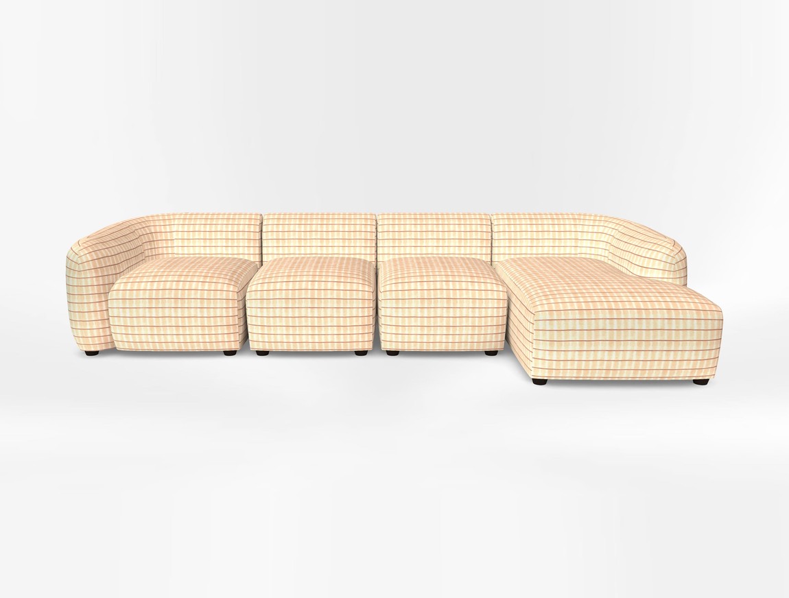 Large chaise sofa LHF