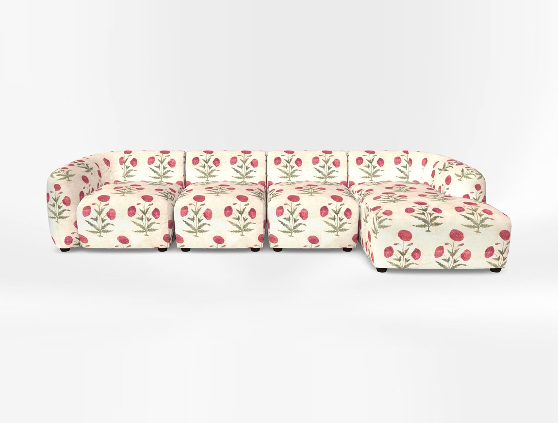 Large chaise sofa LHF