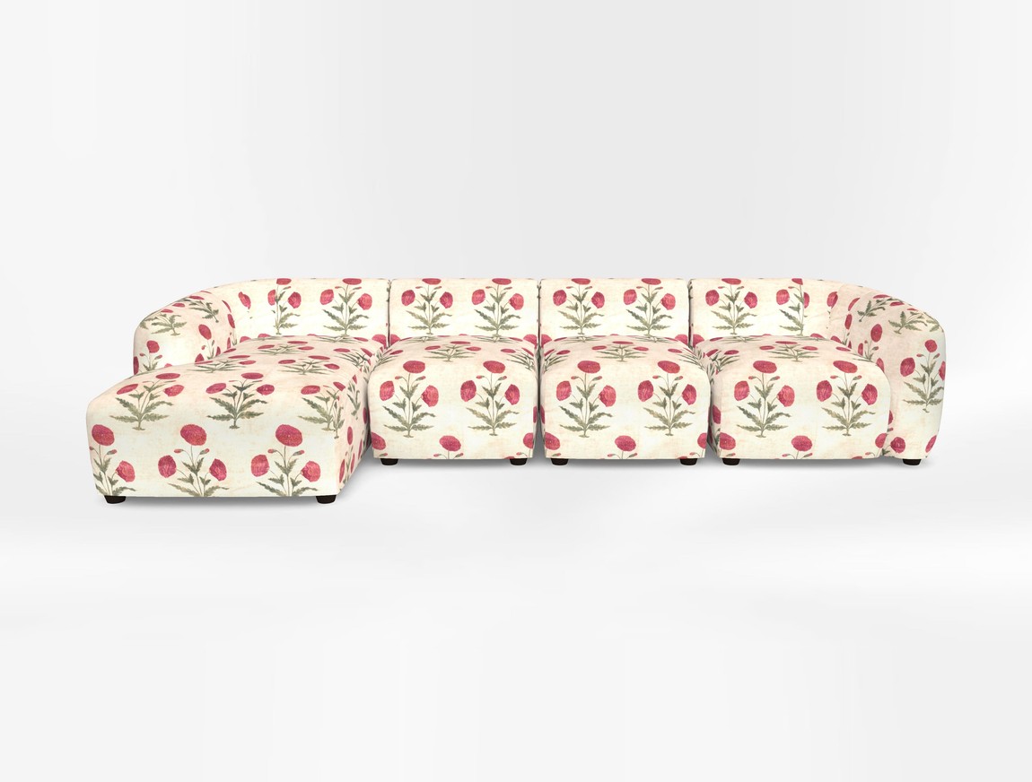 Large chaise sofa RHF