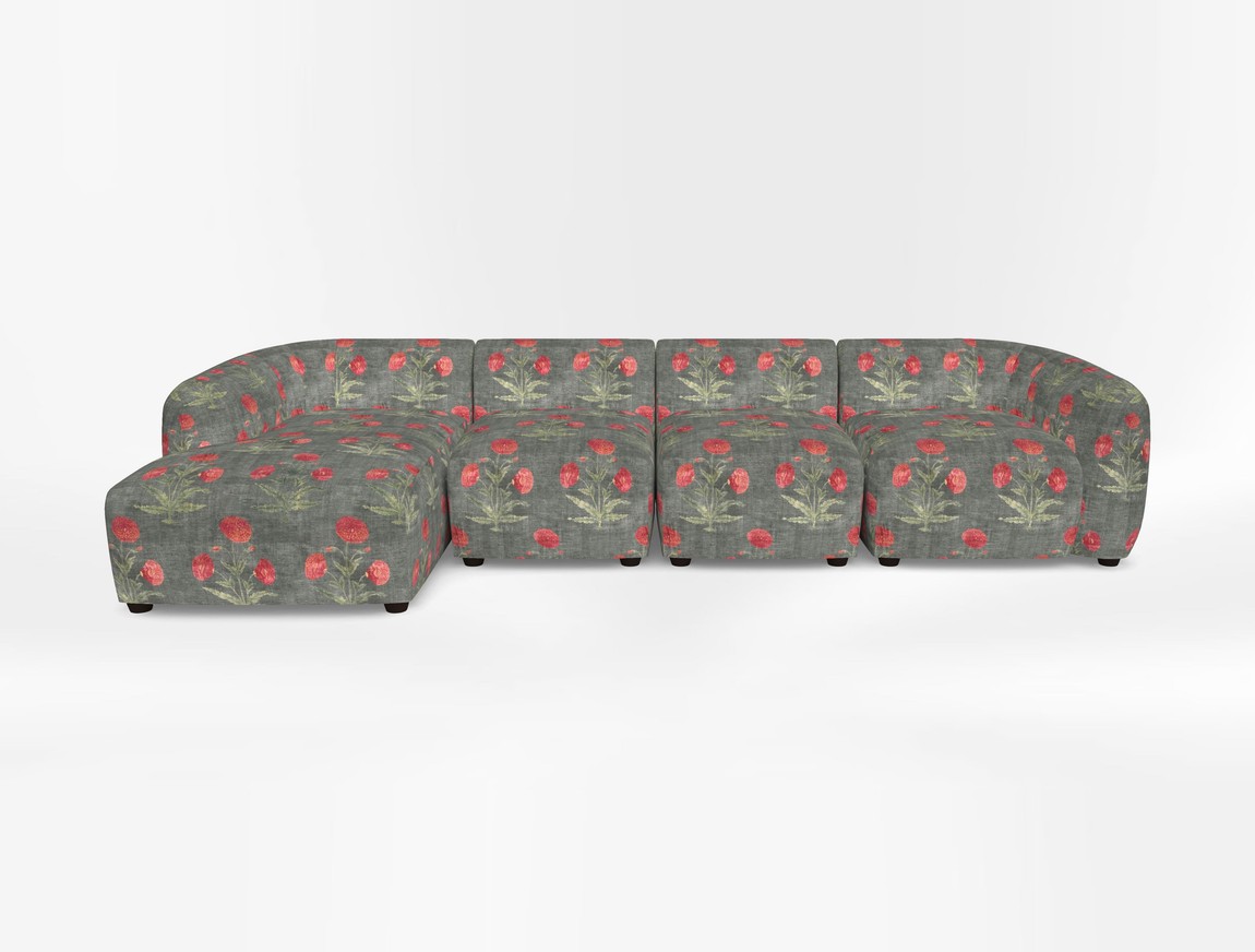 Large chaise sofa RHF