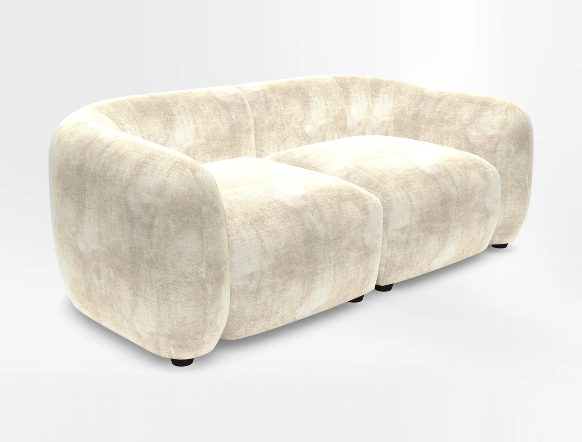 Form modular sofa in Achilles Boucle colour 1