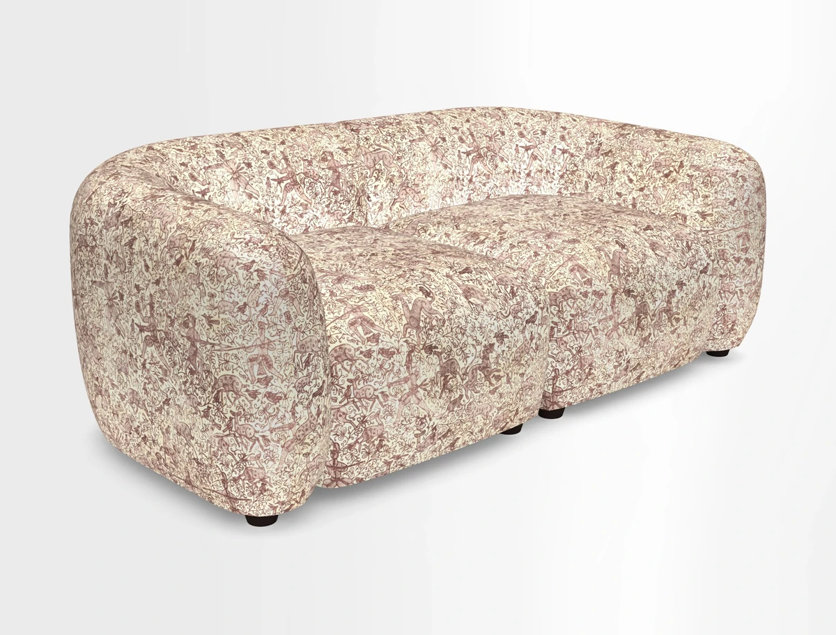 Form modular sofa in Achilles Boucle colour 1