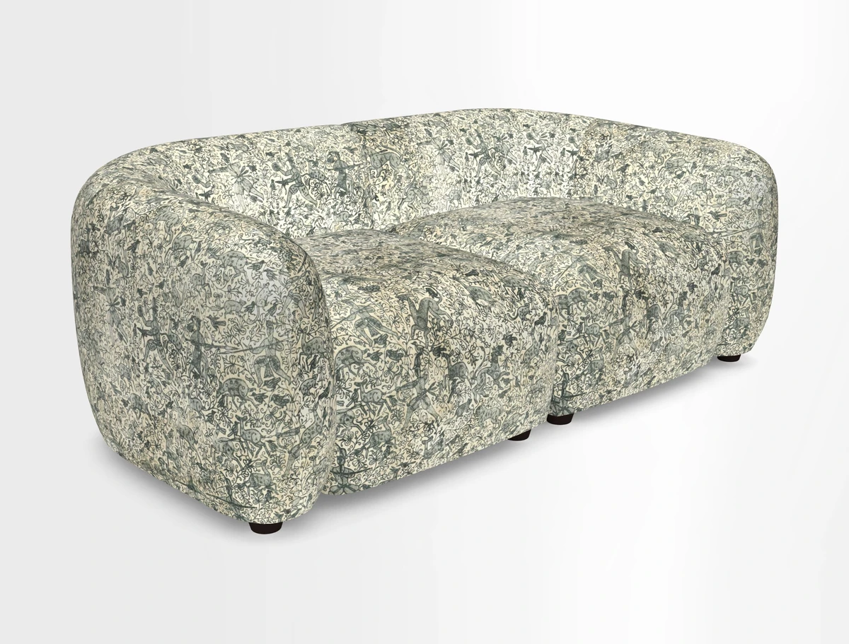 Form modular sofa in Achilles Boucle colour 1