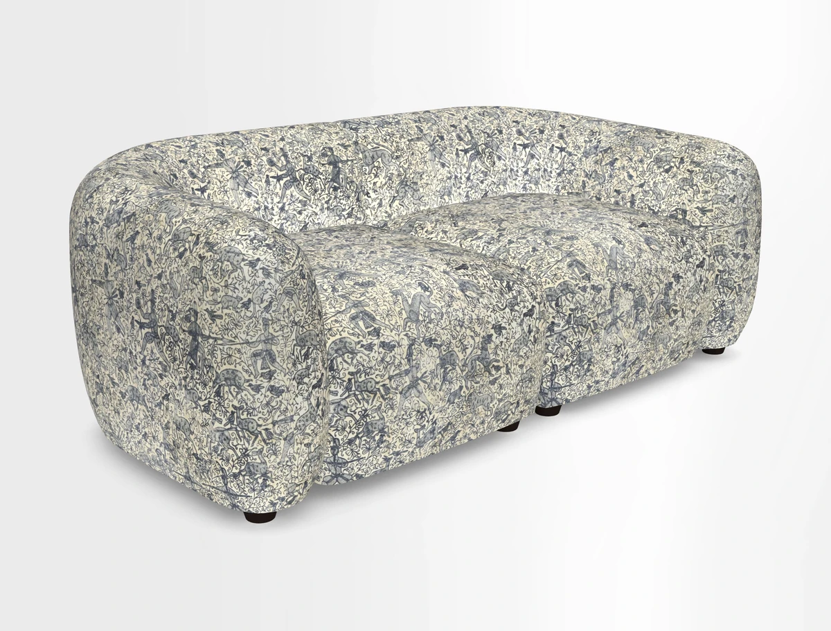 Form modular sofa in Achilles Boucle colour 1