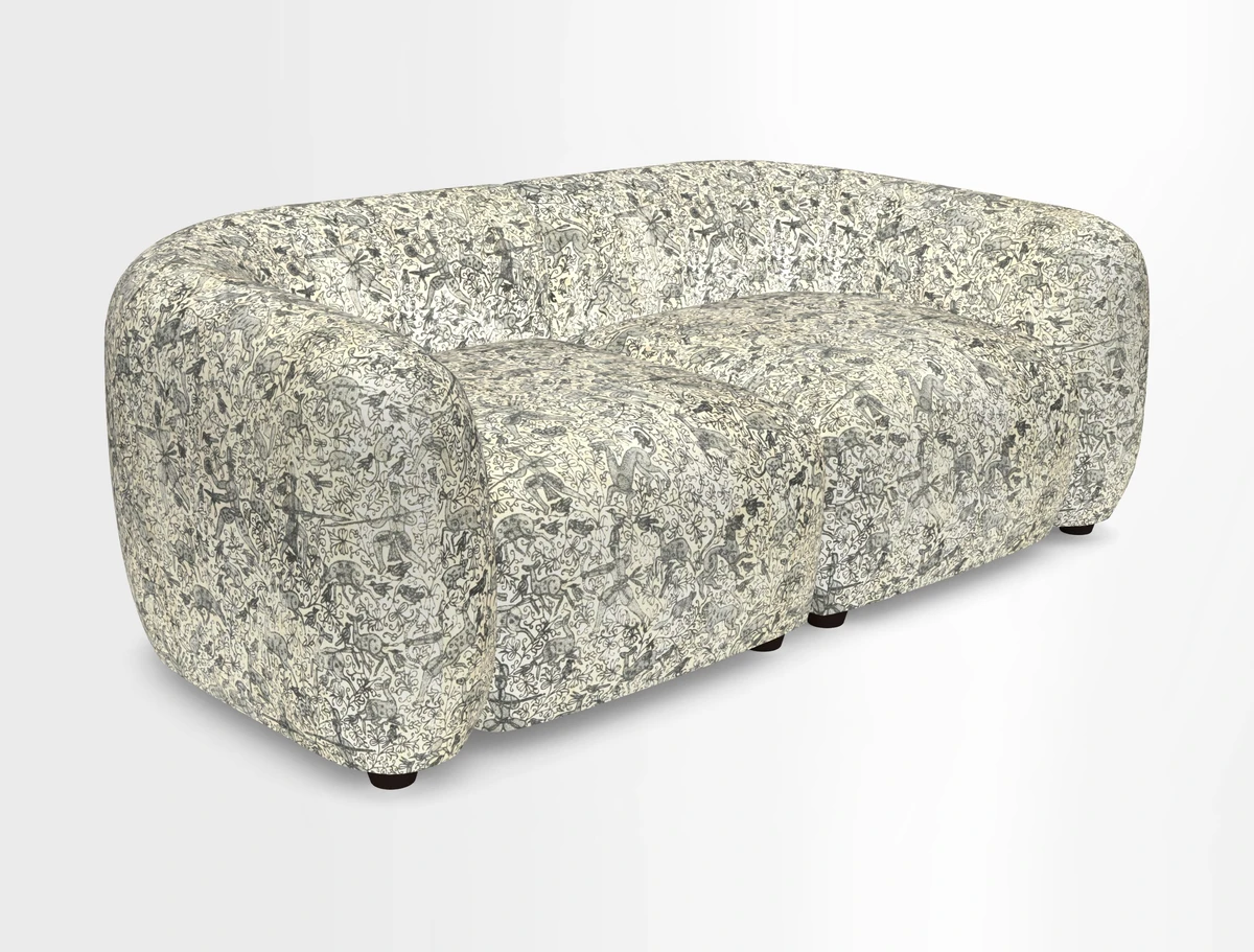 Form modular sofa in Achilles Boucle colour 1