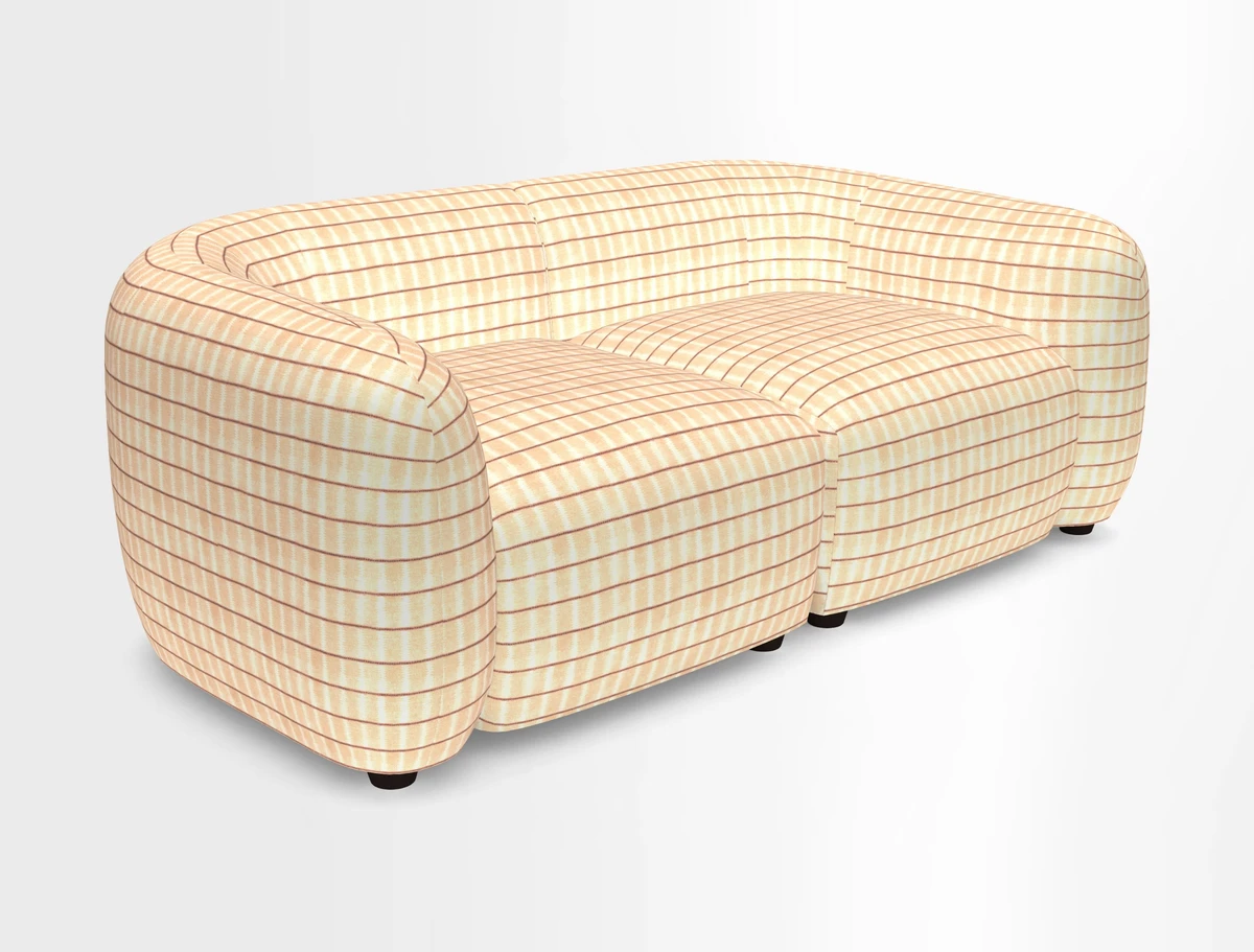 Form modular sofa in Achilles Boucle colour 1