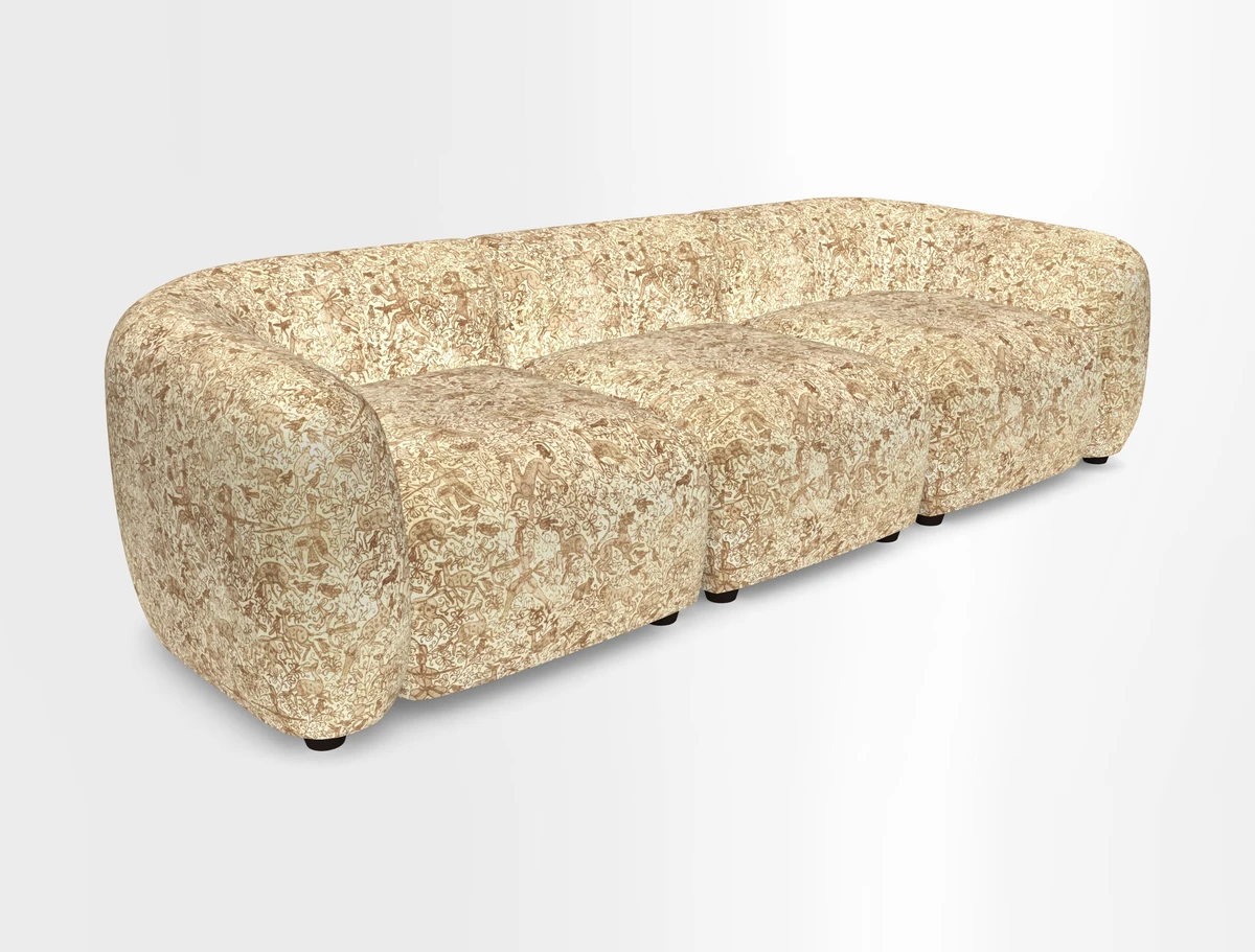 Form modular sofa in Achilles Boucle colour 1