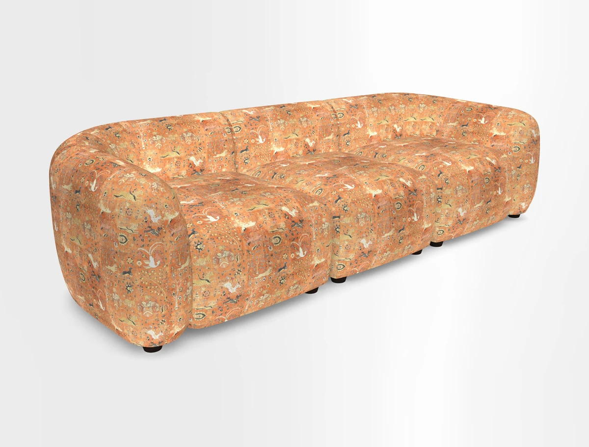 Form modular sofa in Achilles Boucle colour 1