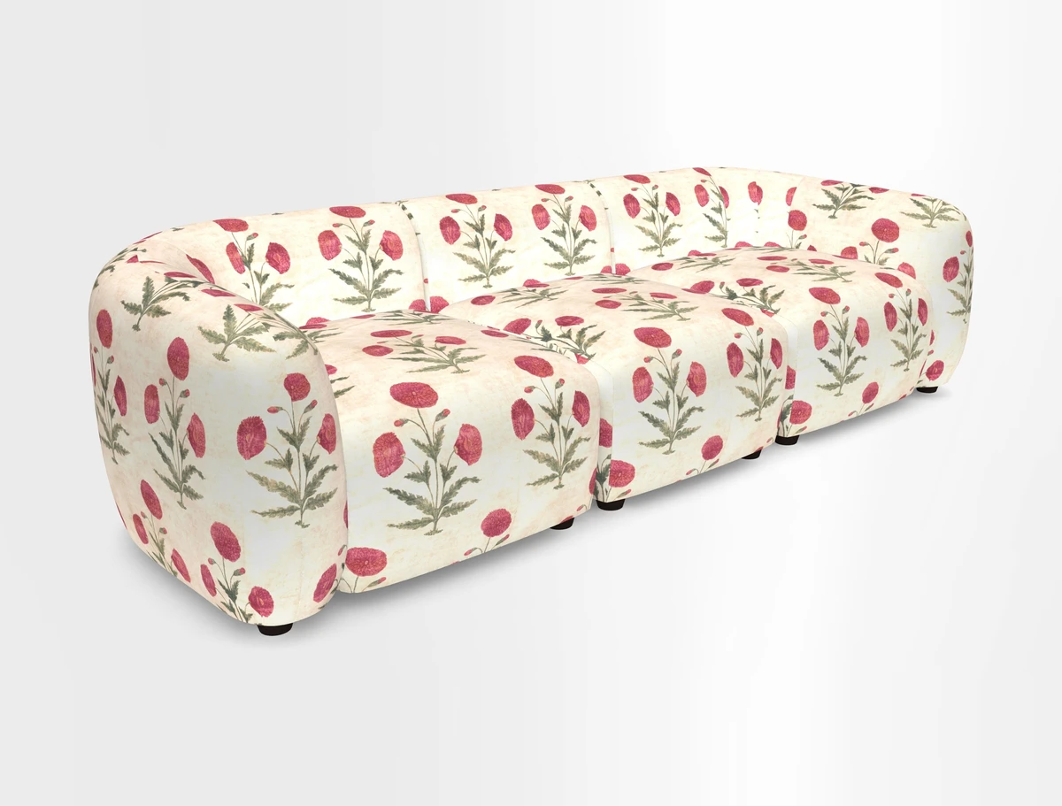 Form modular sofa in Achilles Boucle colour 1