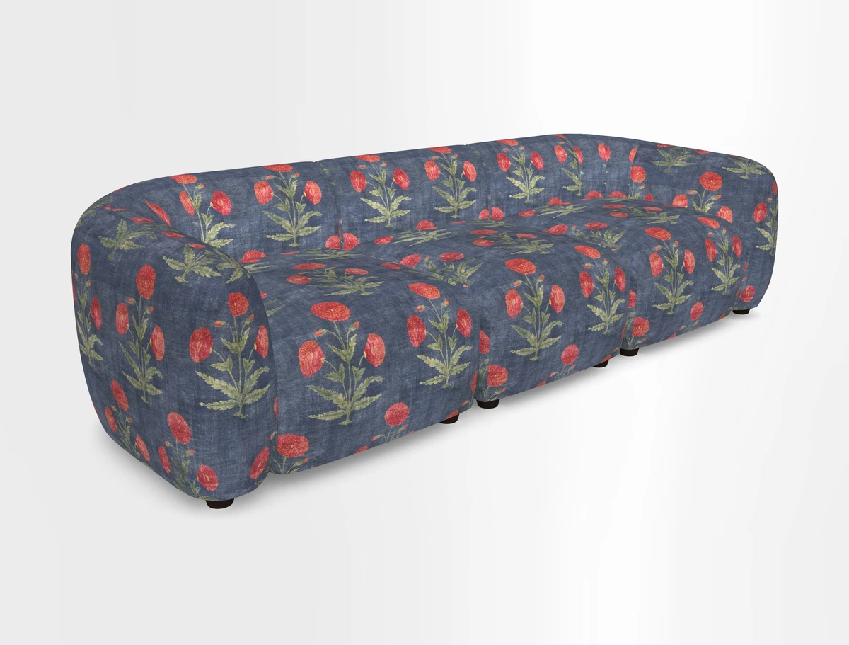 Form modular sofa in Achilles Boucle colour 1