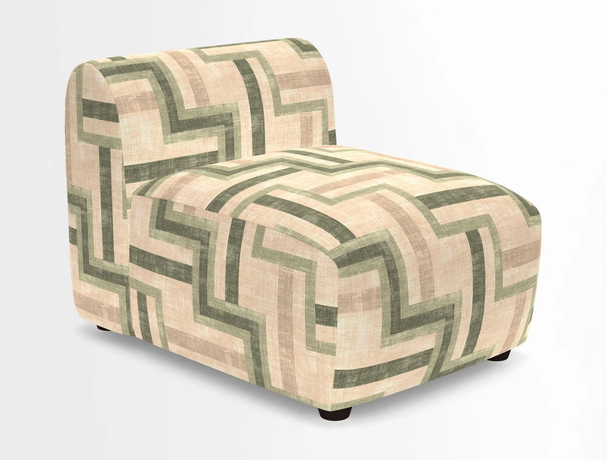 Form chair in Two Tone Plain Biscuit