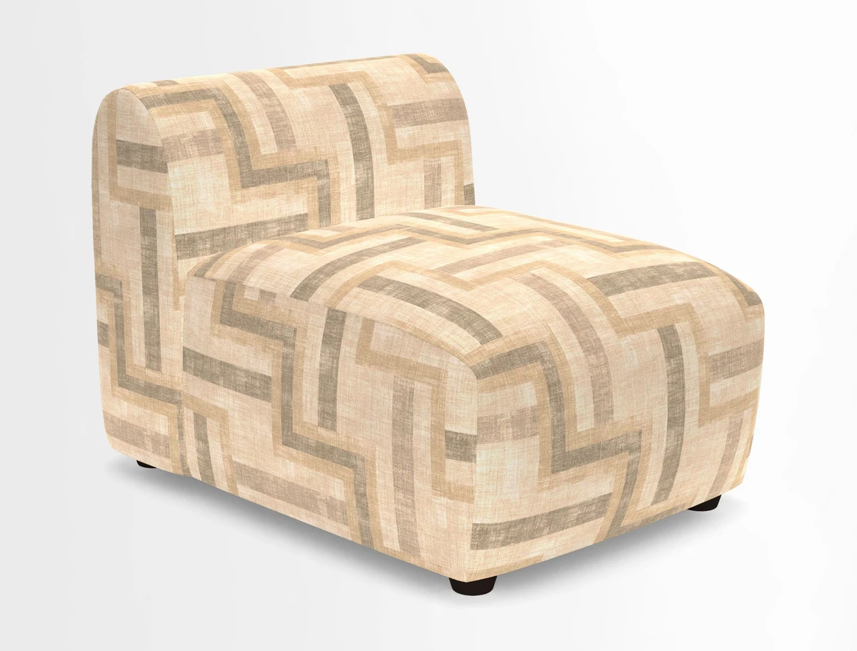 Form chair in Two Tone Plain Biscuit