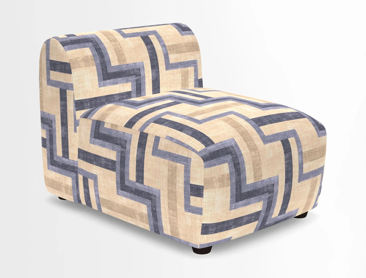 Form chair in Two Tone Plain Biscuit