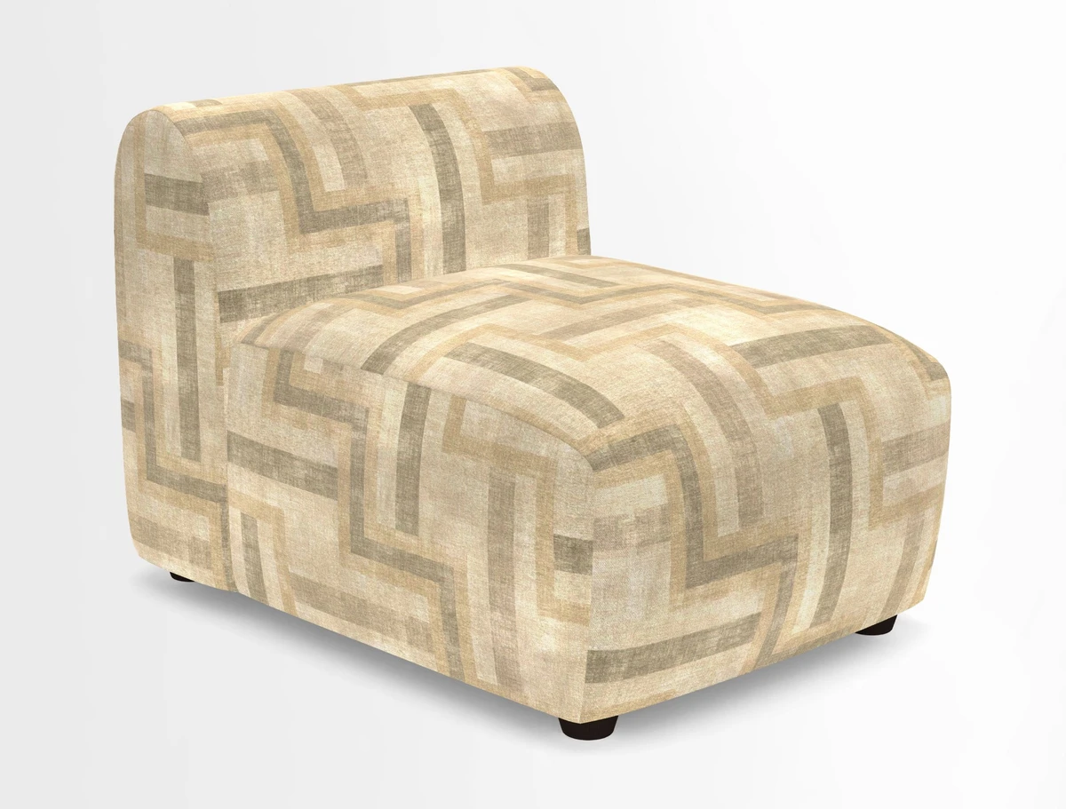 Form chair in Two Tone Plain Biscuit