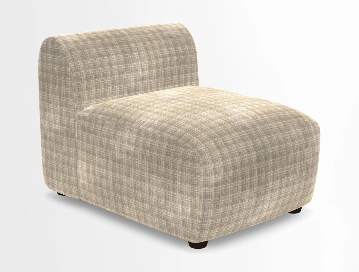 Form chair in Two Tone Plain Biscuit