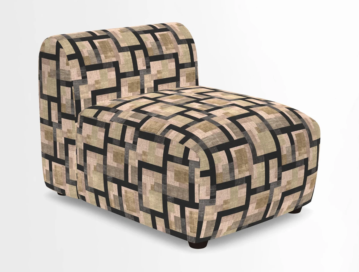 Form chair in Two Tone Plain Biscuit