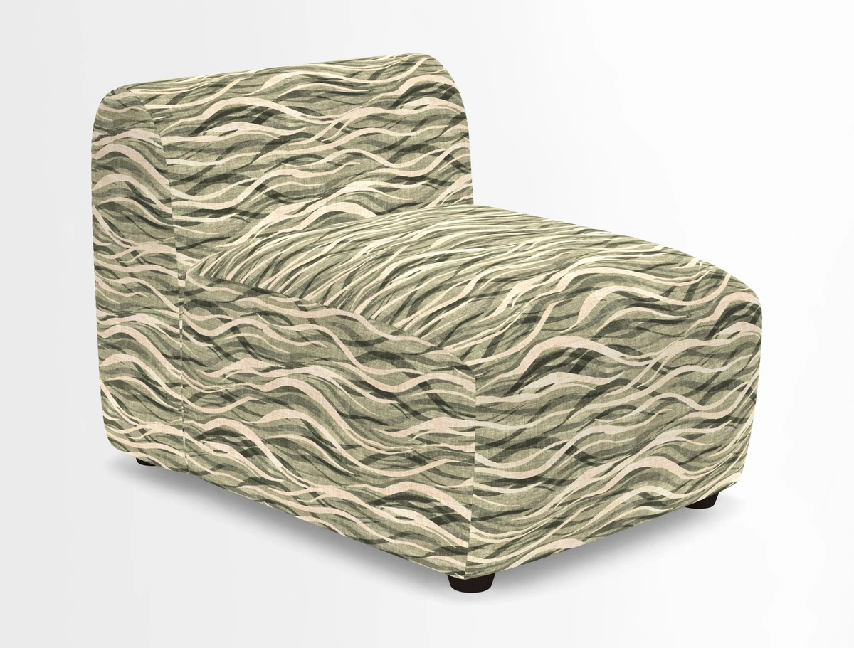 Form chair in Two Tone Plain Biscuit