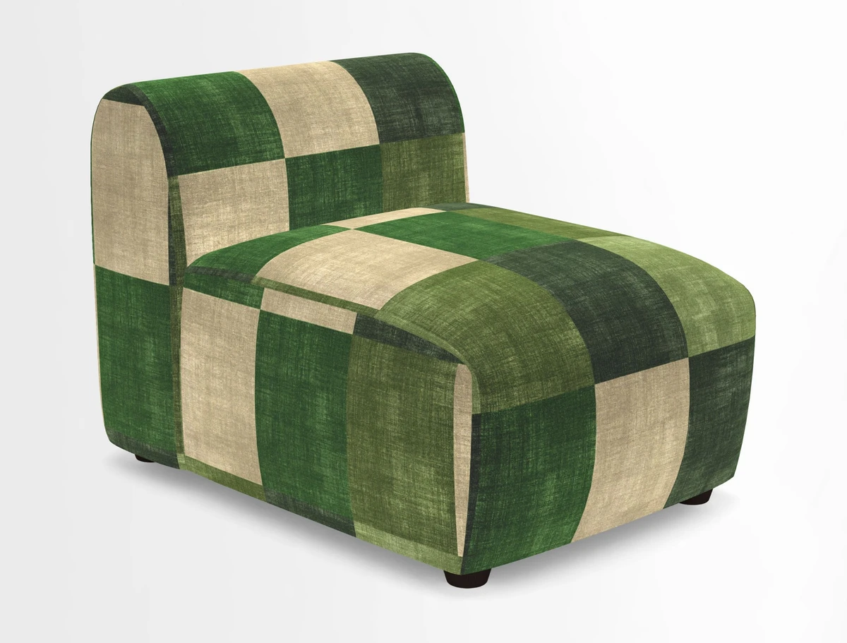Form chair in Two Tone Plain Biscuit