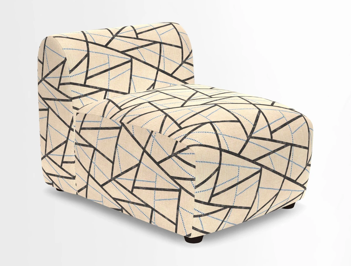 Form chair in Two Tone Plain Biscuit