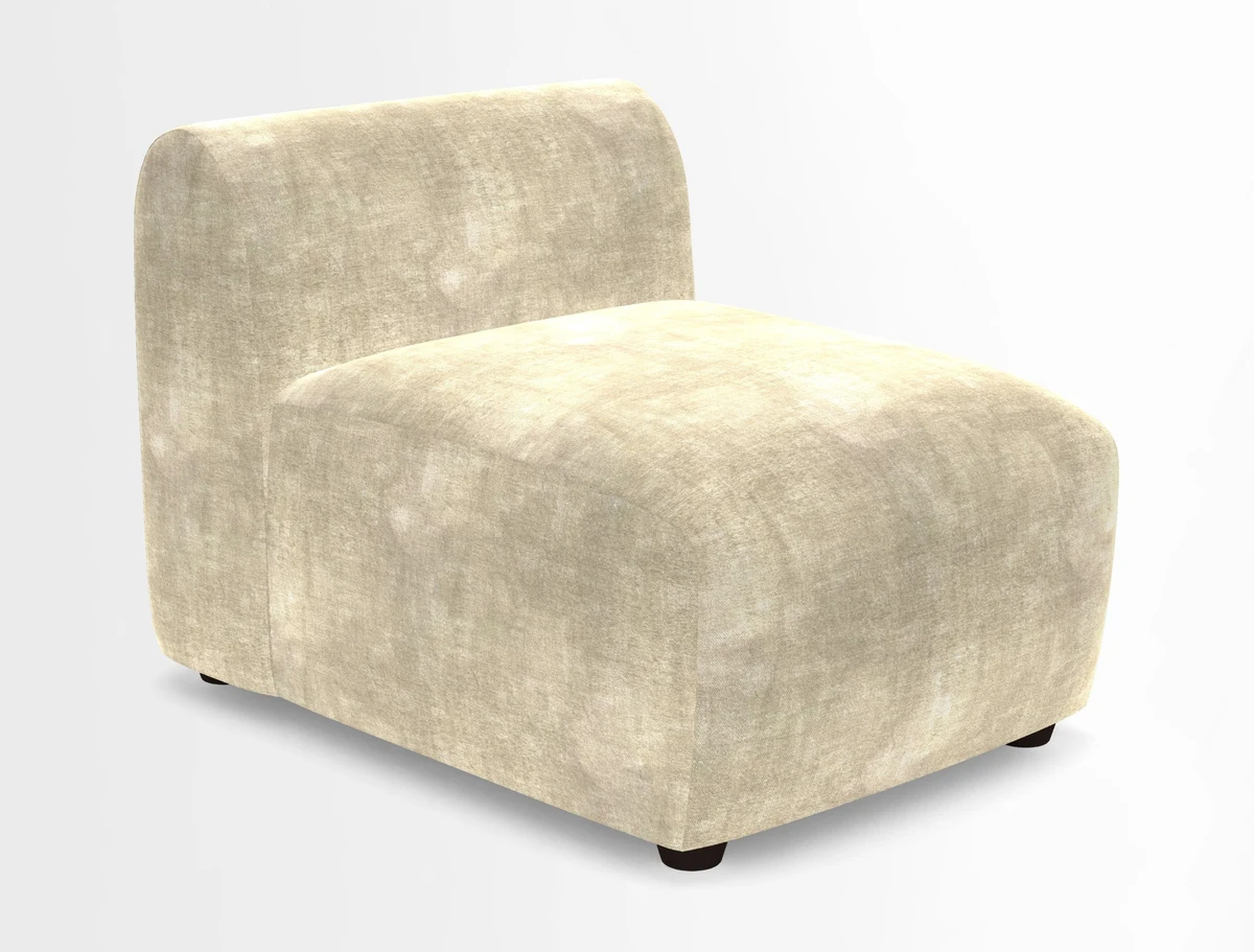 Form chair in Two Tone Plain Biscuit