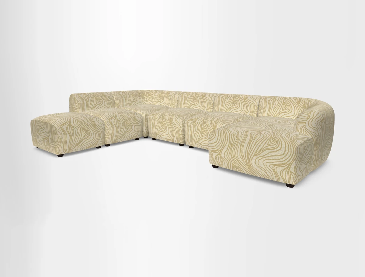 Form large modular corner group RHF in Two Tone Plain Biscuit