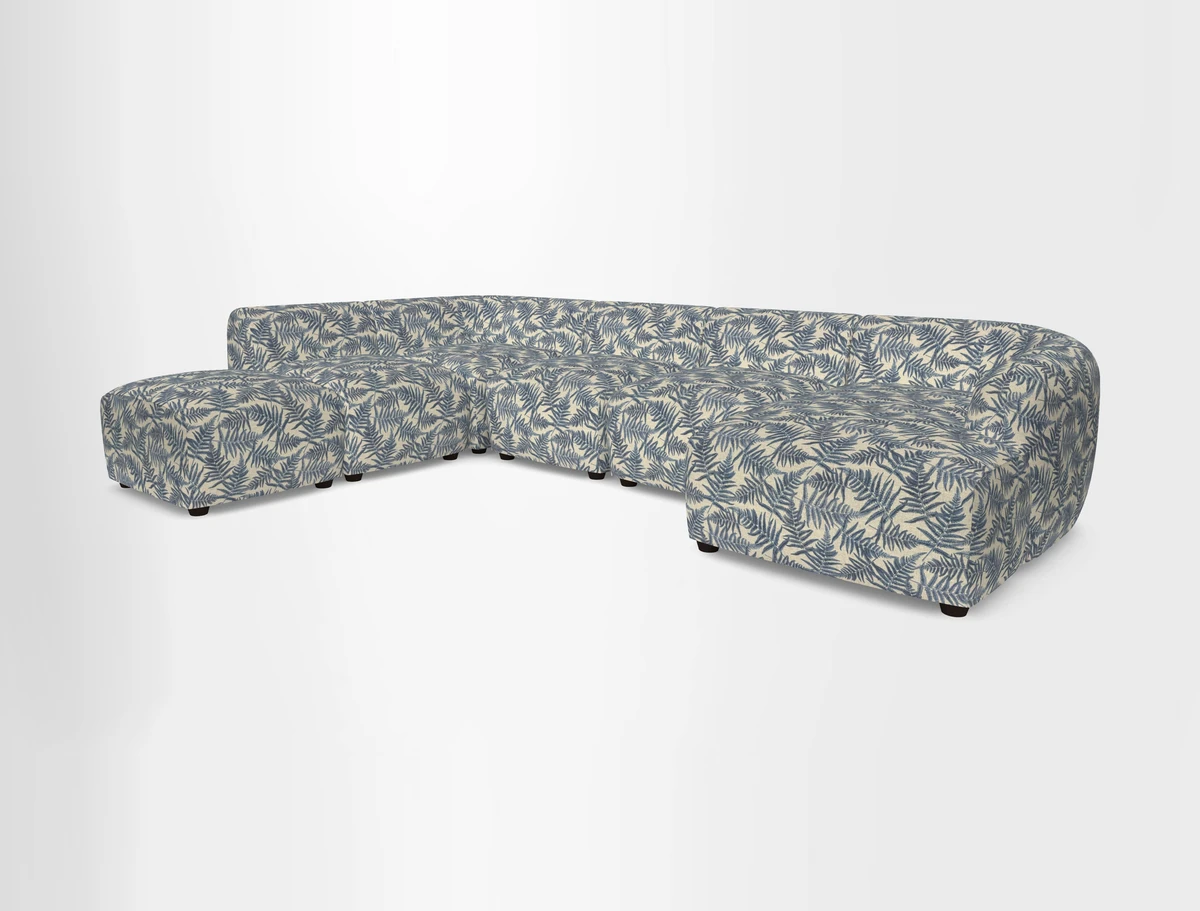 Form large modular corner group RHF in Two Tone Plain Biscuit