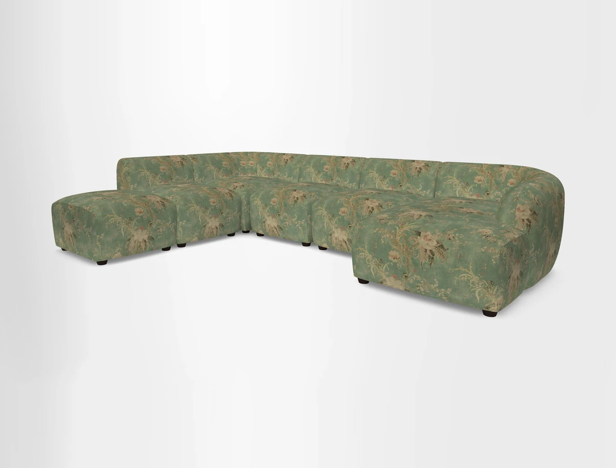Form large modular corner group RHF in Two Tone Plain Biscuit