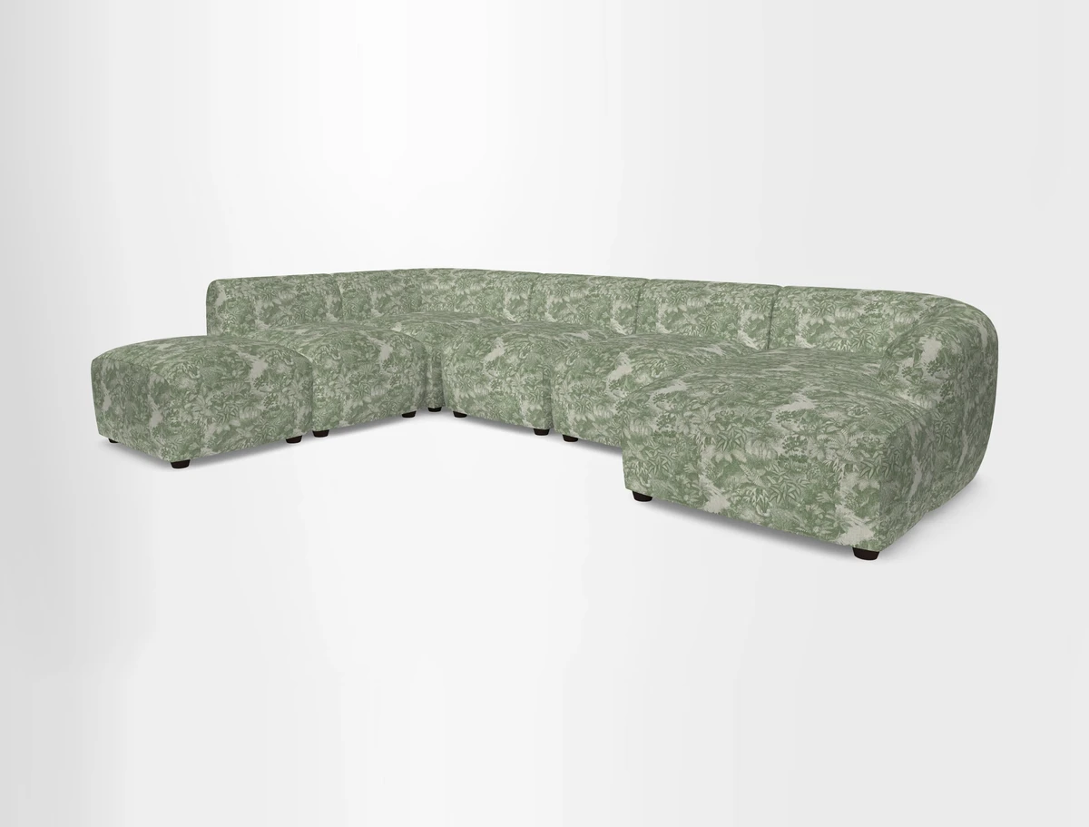 Form large modular corner group RHF in Two Tone Plain Biscuit