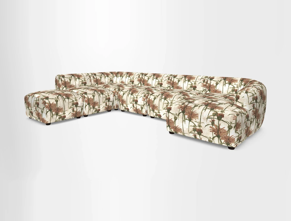 Form large modular corner group RHF in Two Tone Plain Biscuit