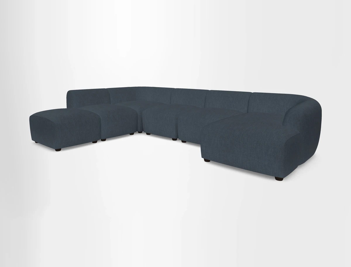 Form large modular corner group RHF in Two Tone Plain Biscuit